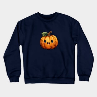 Cute Happy Pumpkin 004 Crewneck Sweatshirt